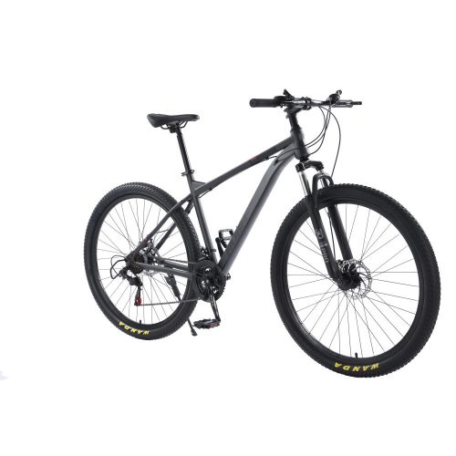 Bicicleta MTB cu suspensie telescopică RUSH 26" cu schimbător Shimano gri B336-GB