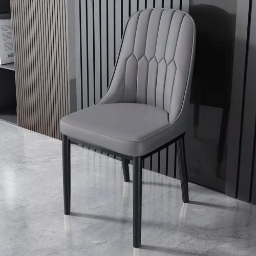 Scaun dining scandinav 43x45x100 cm gri BC ET02-2