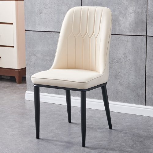 Scaun dining scandinav 43x45x100 cm bej BC ET02-3