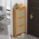 Dulap pentru încălțăminte din bambus 50x17x121cm BC FUR1676-3