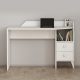 Birou cu sertare 120x55x82 cm alb FUR1871-1