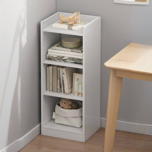 Comodă cu rafturi 33x24x96 cm alb FUR1920-2