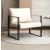Fotoliu confortabil pentru living BeComfort 70x60x54cm bej FUR1929-2