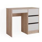 Birou cu sertare 90x40x75cm stejar FUR1953-2