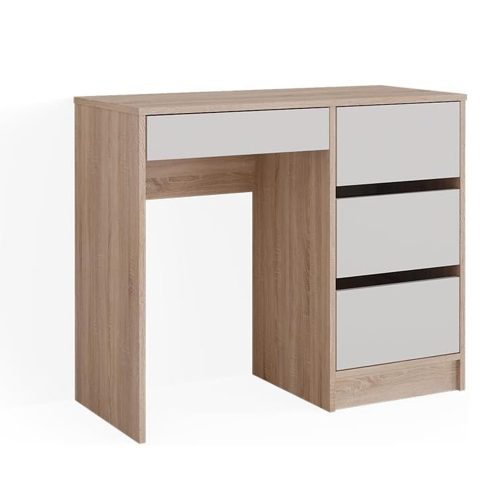 Birou cu sertare 90x40x75cm stejar FUR1953-2
