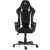 Guru Master GM2-W, scaun de gaming, elegant, ergonomic, rotativ, negru/alb