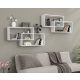 Raft de perete 104x22x45cm alb GR-02