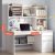 Birou cu rafturi și sertare, OT-505-White, 100 x 45 cm, alb 