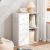 Dresser dormitor living mobilă cu 3 uși dulap, PN03, 50 x 24 x 80 cm, alb