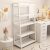 Bibliotecă 50x30x150cm alb PS05-04