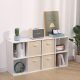 BeComfort raft cu 4 cutii de depozitare 120x60x30 cm TN04